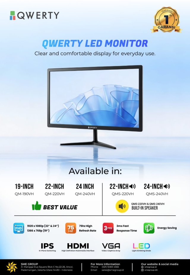 PC AIO QWERTY H81 21.5"