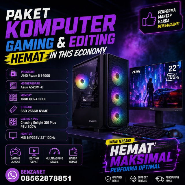 Komputer Gaming - Editing
